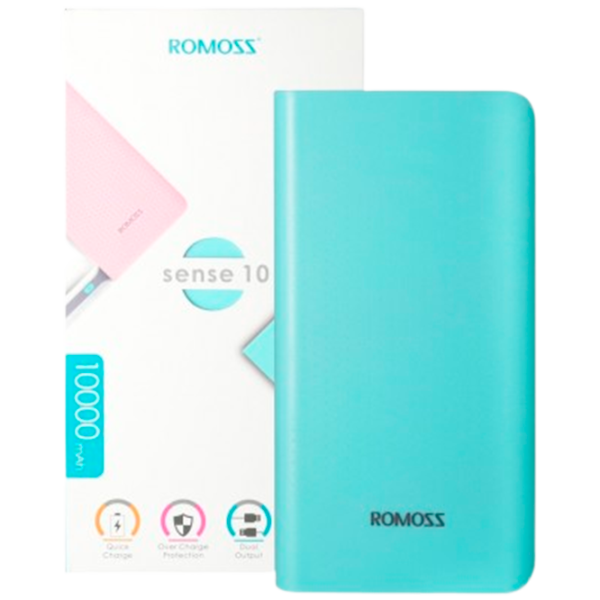 Power Bank Romoss Sense 10 10000 mAh/ Blue photo 2 Power Bank Romoss Sense 10 10000 mAh/ Blue photo 2