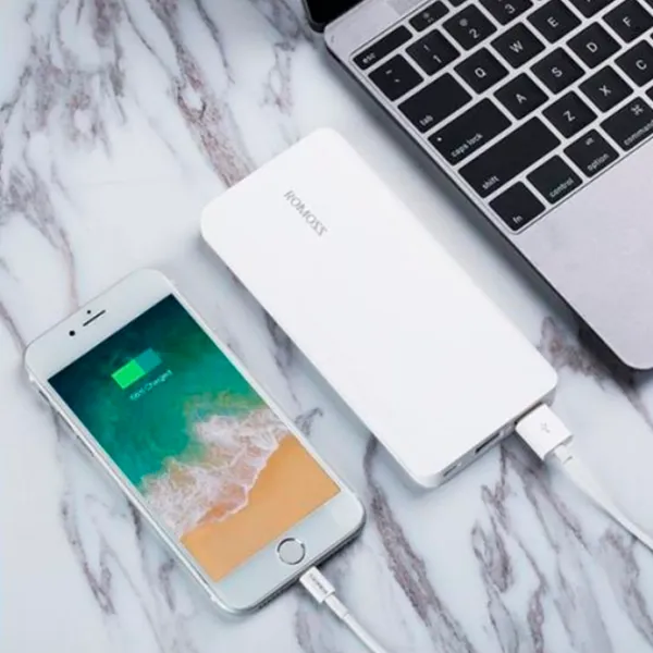 Power Bank Romoss Domino 10000 mAh/ White photo 3 Power Bank Romoss Domino 10000 mAh/ White photo 3