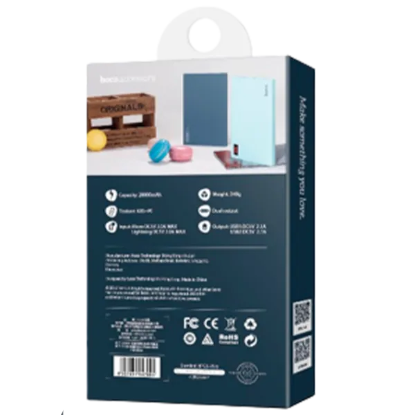 Power Bank Hoco B17 20000 мАч/ Синий photo 5