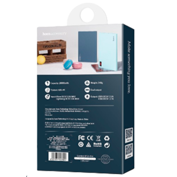 Power Bank Hoco B17 20000 мАч/ Синий photo 5