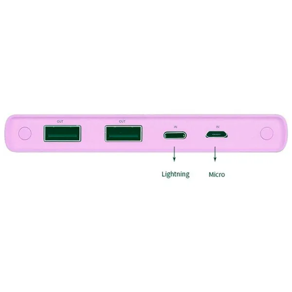 Power Bank Hoco B17 20000 мАч/ Пурпурный photo 3
