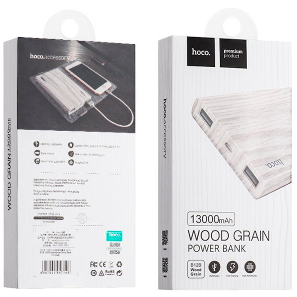 Power Bank Hoco B17 20000 mAh/ Gray photo 3