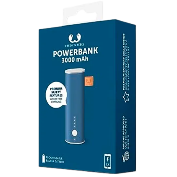 Power Bank Fresh 'N Rebel 1 Port 3000 mAh/ Blue photo 3