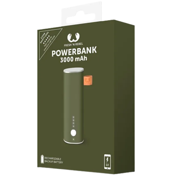 Power Bank Fresh 'N Rebel 1 Port 3000 мАч/ Зеленый photo 3