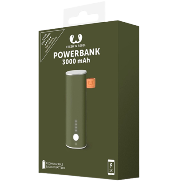 Power Bank Fresh 'N Rebel 1 Port 3000 мАч/ Зеленый photo 3