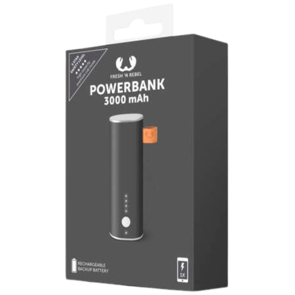 Power Bank Fresh 'N Rebel 1 Port 3000 мАч/ Черный photo 4