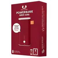 Power Bank Fresh 'N Rebel 1 Port 6000 mAh/ Burgundy photo 2