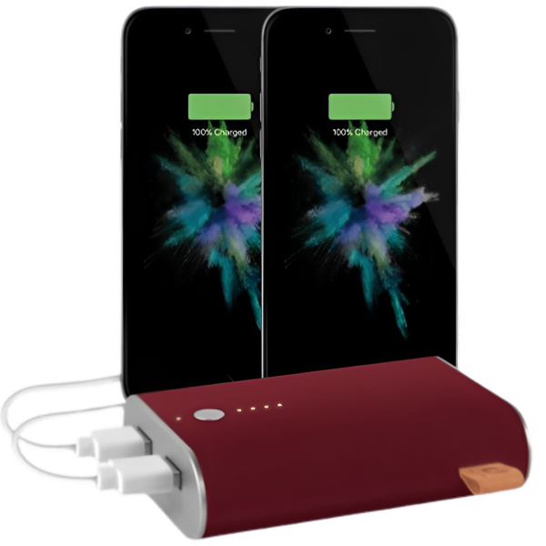 Power Bank Fresh 'N Rebel 2PB3000RU 9000 мАч/ Бургундия photo 3