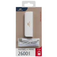 Power Bank RivaCase VA2002 2600 мАч/ Белый photo 5