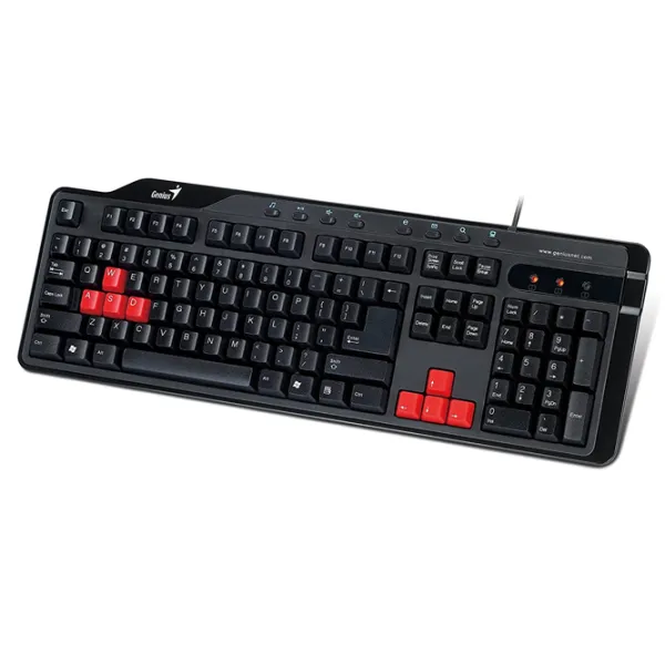 Tastatură Genius KB-G235 Cu fir/ Black photo 2 Tastatură Genius KB-G235 Cu fir/ Black photo 2