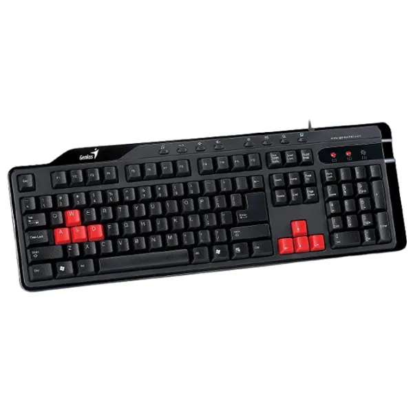 Tastatură Genius KB-G235 Cu fir/ Black photo 3 Tastatură Genius KB-G235 Cu fir/ Black photo 3