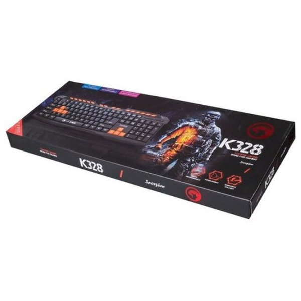 Tastatură Marvo K328 Cu fir/ Black photo 6