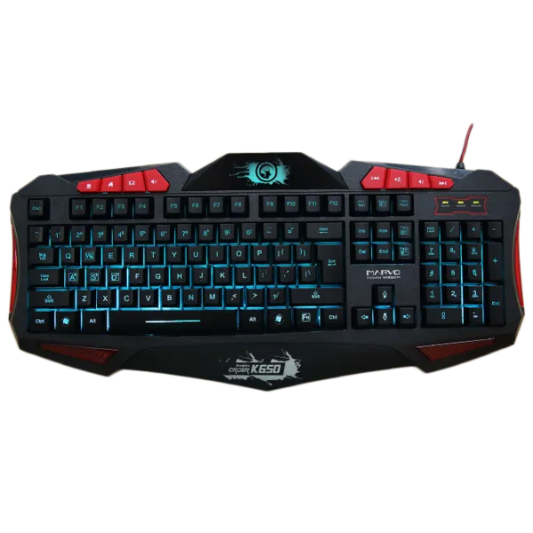 Tastatură Marvo K650 Cu fir/ Black photo 2 Tastatură Marvo K650 Cu fir/ Black photo 2
