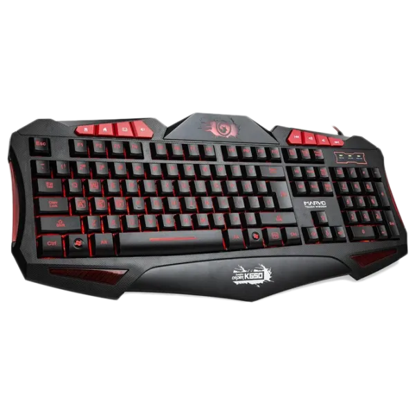 Tastatură Marvo K650 Cu fir/ Black photo 3 Tastatură Marvo K650 Cu fir/ Black photo 3