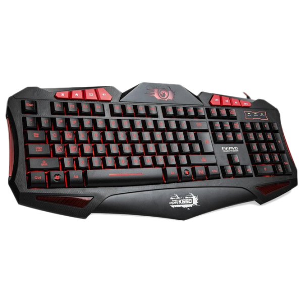 Tastatură Marvo K650 Cu fir/ Black photo 3 Tastatură Marvo K650 Cu fir/ Black photo 3