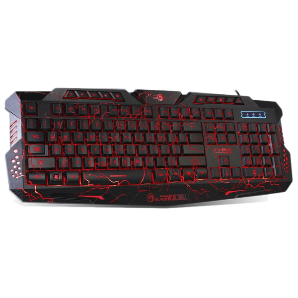 Клавиатура Marvo K636L Проводная/ Черный photo 2
