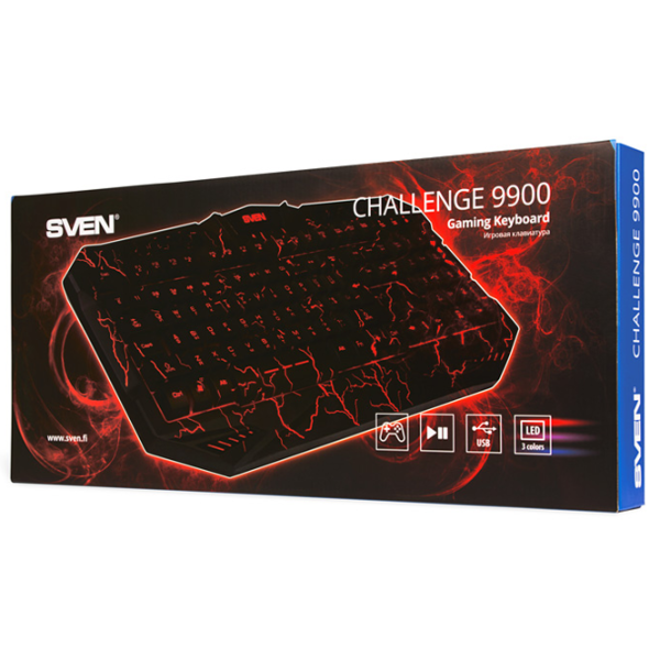 Клавиатура Sven Gaming Challenge 9900 Проводная/ Черный photo 10