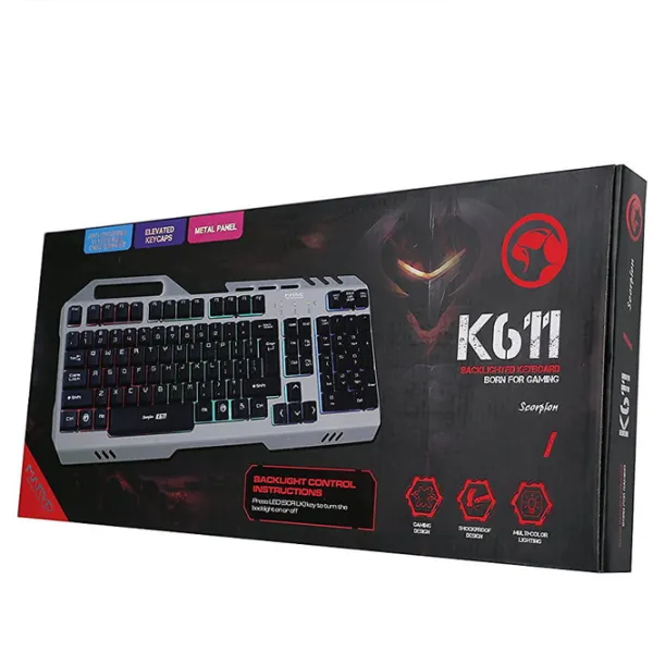Клавиатура Marvo K611 Проводная / Черный photo 6