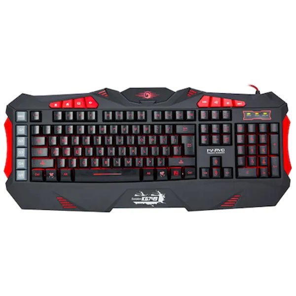 Tastatură Marvo KG749 Cu fir/ Black photo 2