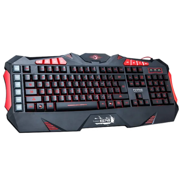 Tastatură Marvo KG749 Cu fir/ Black photo 3
