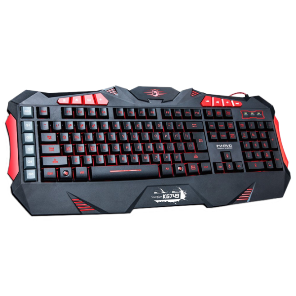 Tastatură Marvo KG749 Cu fir/ Black photo 3