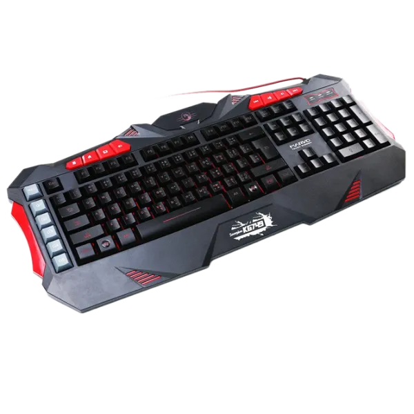 Tastatură Marvo KG749 Cu fir/ Black photo 5