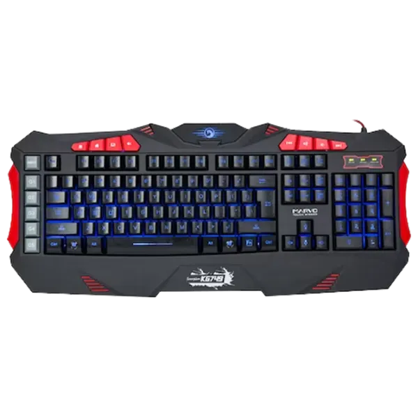 Tastatură Marvo KG749 Cu fir/ Black photo 6