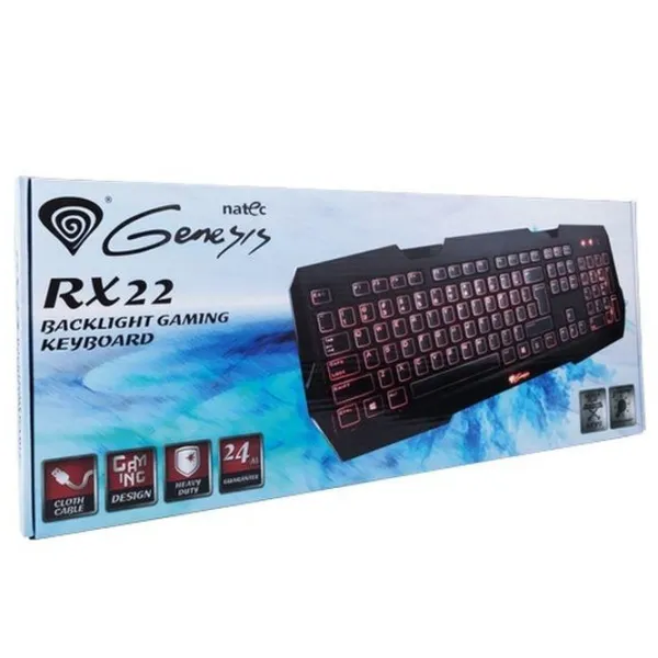 Клавиатура Genesis RX22 Проводная/ Черный photo 8