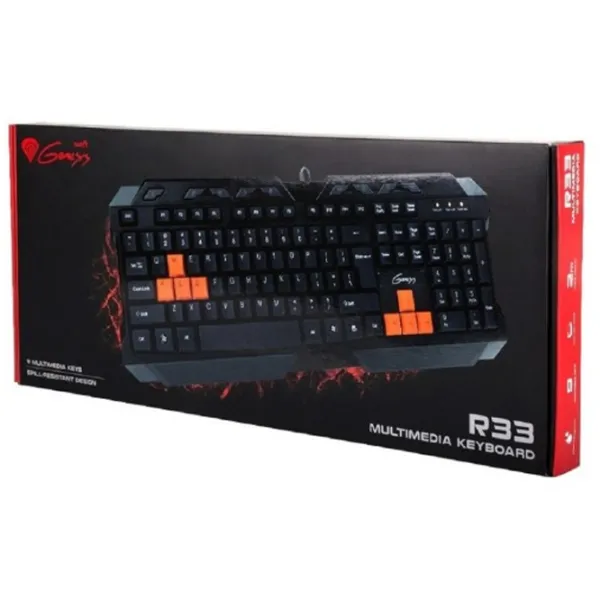 Tastatură Genesis R33 Cu fir/ Black photo 5