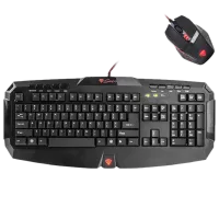 Tastatura & Mouse Genesis CX33 Cu fir / Black photo 2