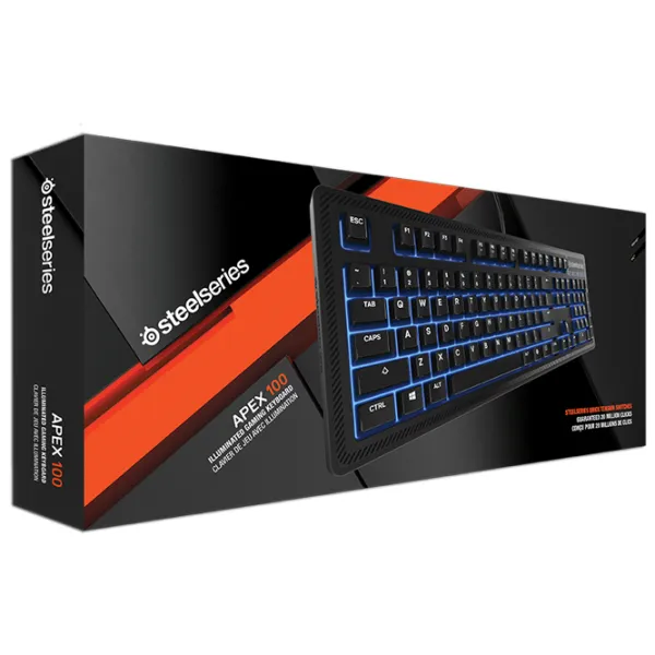 Клавиатура Steelseries APEX 100 Проводная/ Черный photo 7