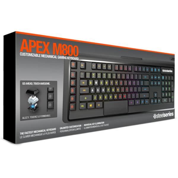 Tastatură Steelseries APEX M800 Cu fir/ Black photo 6