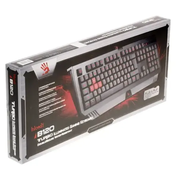 Клавиатура A4Tech Bloody B120-RU Проводная/ Черный photo 7