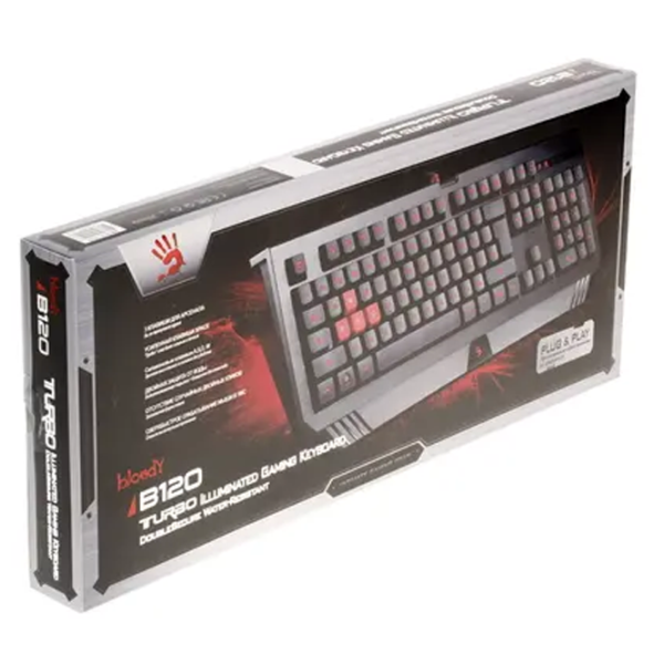 Клавиатура A4Tech Bloody B120-RU Проводная/ Черный photo 7