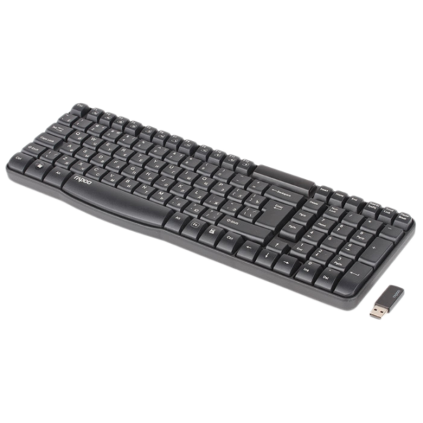 Клавиатура RAPOO E1050 Беспроводные / Черный photo 2