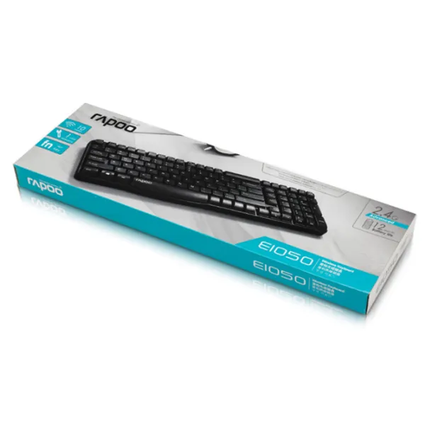Клавиатура RAPOO E1050 Беспроводные / Черный photo 4