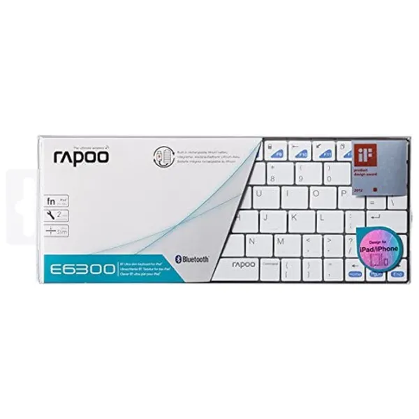 Клавиатура RAPOO E6300 Беспроводные / Серебряный photo 4