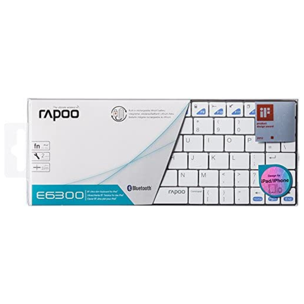 Клавиатура RAPOO E6300 Беспроводные / Серебряный photo 4