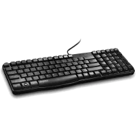 Tastatură RAPOO N2400 Cu fir / Black photo 2