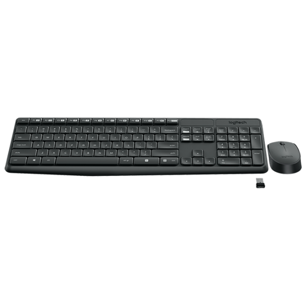 Tastatură Logitech MK235 Fără fir/ Black photo 2
