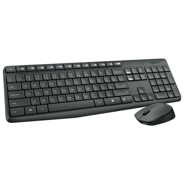 Tastatură Logitech MK235 Fără fir/ Black photo 3