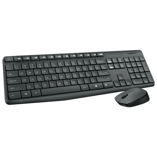 Tastatură Logitech MK235 Fără fir/ Black photo 3