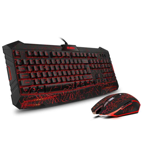 Tastatura & Mouse Sven GS-9400 Combo Cu fir/ Black photo 3
