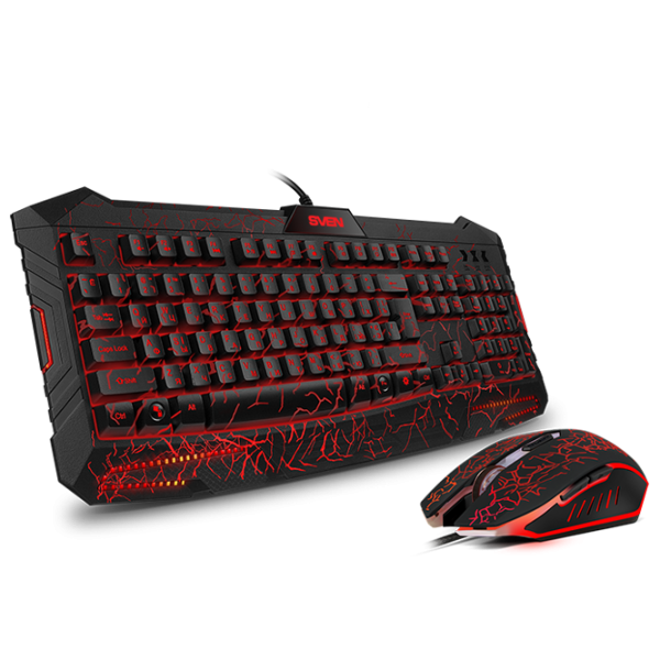 Tastatura & Mouse Sven GS-9400 Combo Cu fir/ Black photo 3