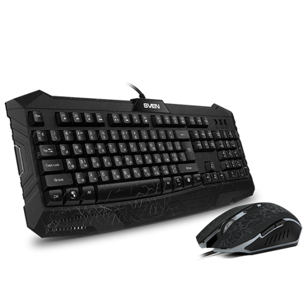 Tastatura & Mouse Sven GS-9400 Combo Cu fir/ Black photo 4