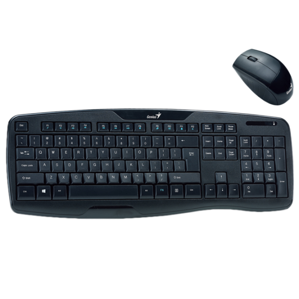 Set Genius KB-8000X Fără fir/ Black photo 2
