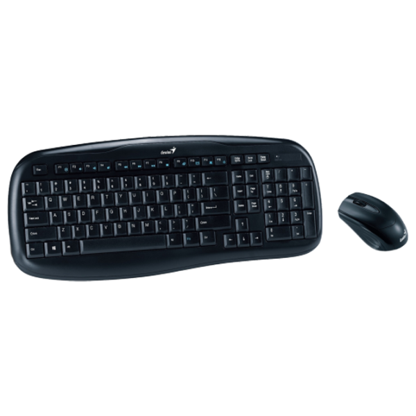 Set Genius KB-8000X Fără fir/ Black photo 3