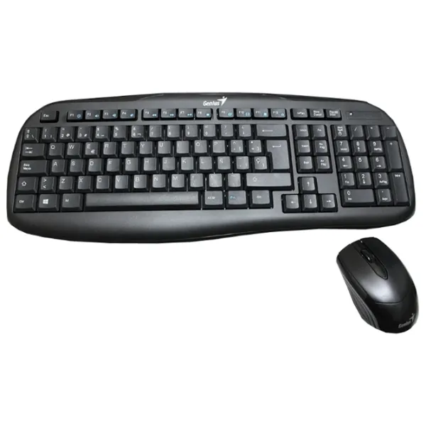 Set Genius KB-8000X Fără fir/ Black photo 4