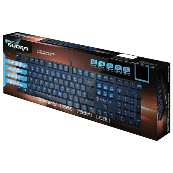 Tastatură ROCCAT Suora Cu fir/ Black photo 6 Tastatură ROCCAT Suora Cu fir/ Black photo 6