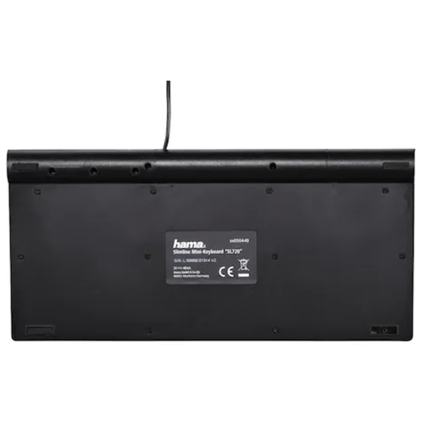 Tastatură Hama SL720 Cu fir/ Black photo 6